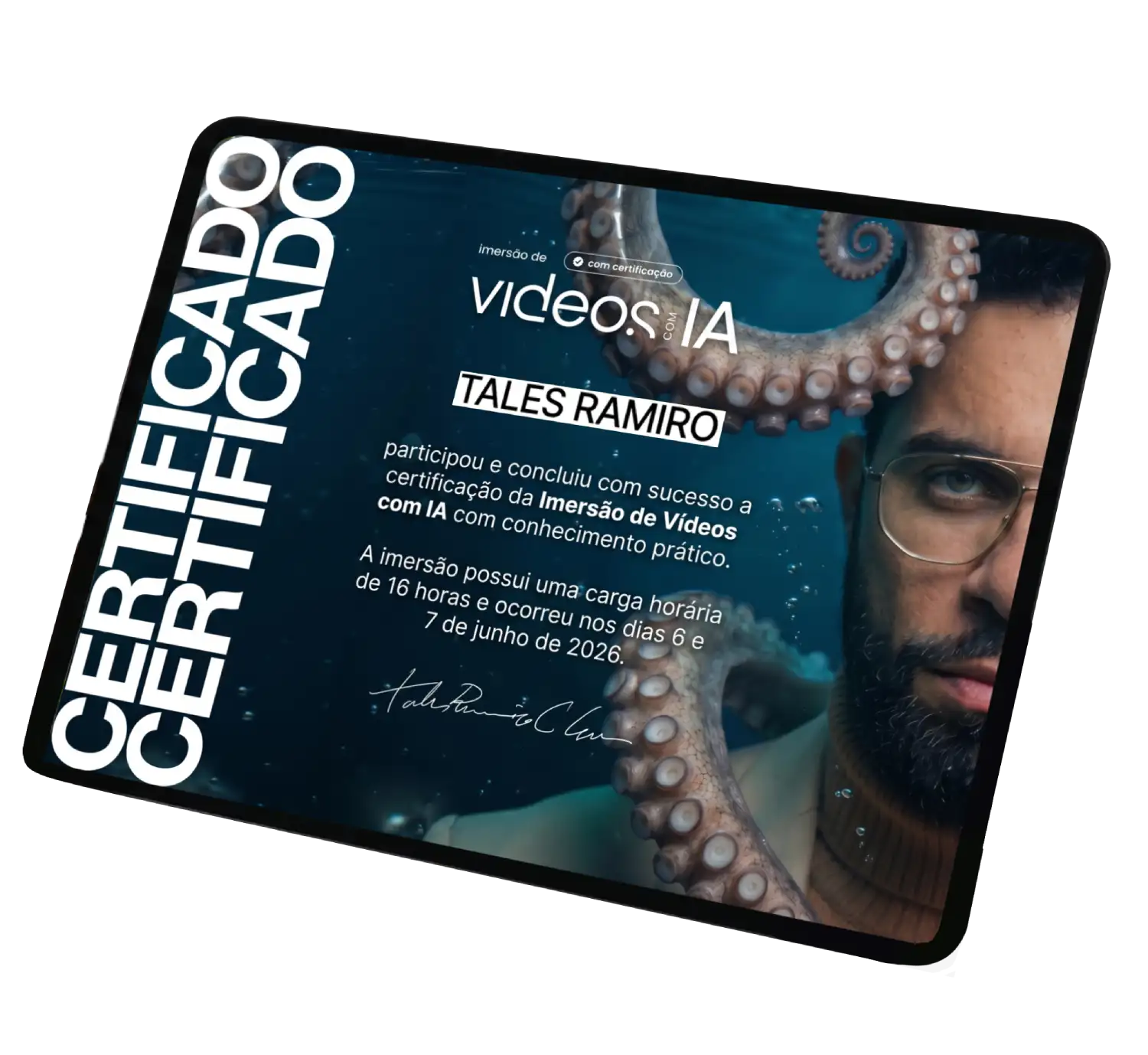Certificado da Imersão