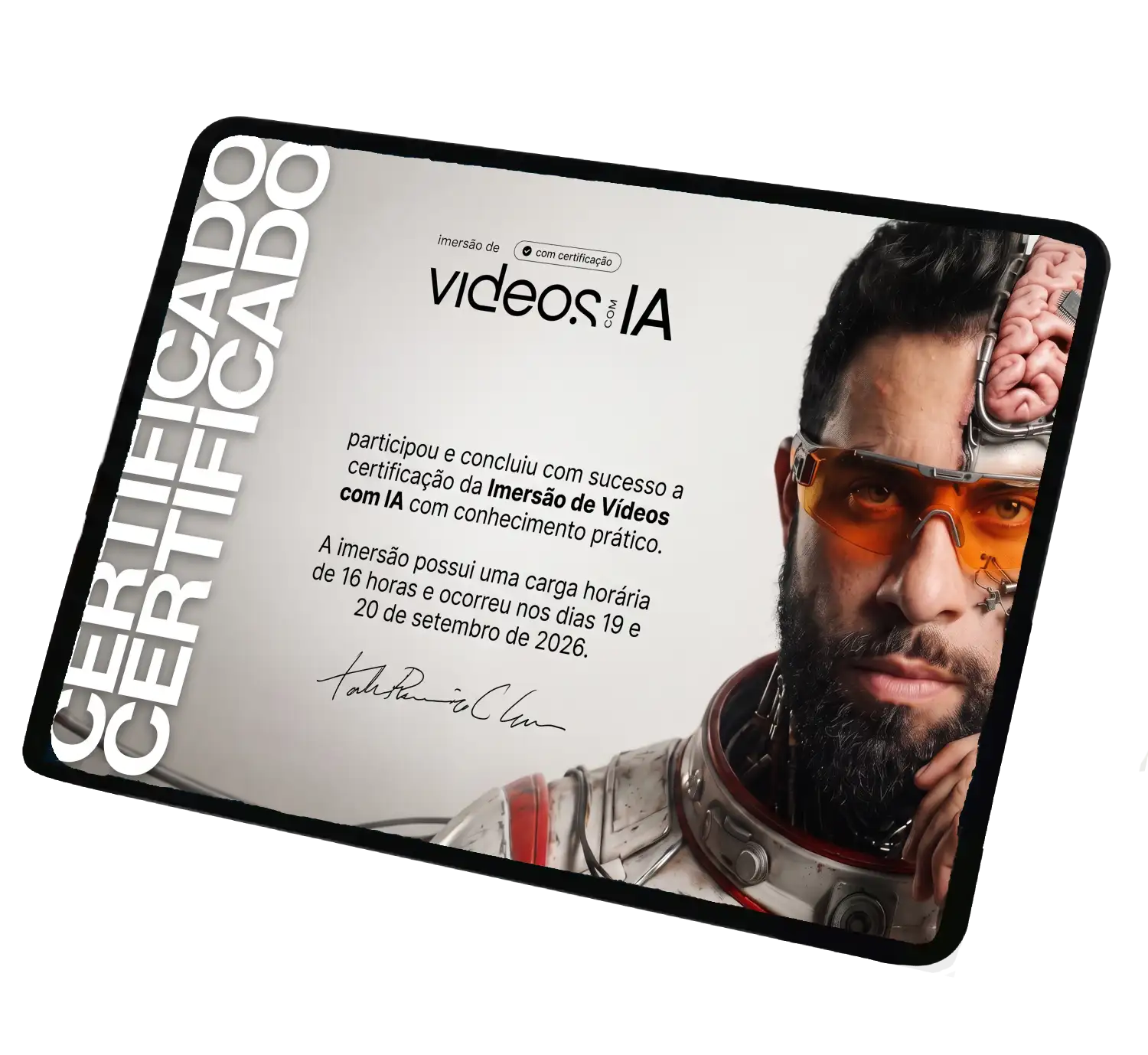 Certificado da Imersão
